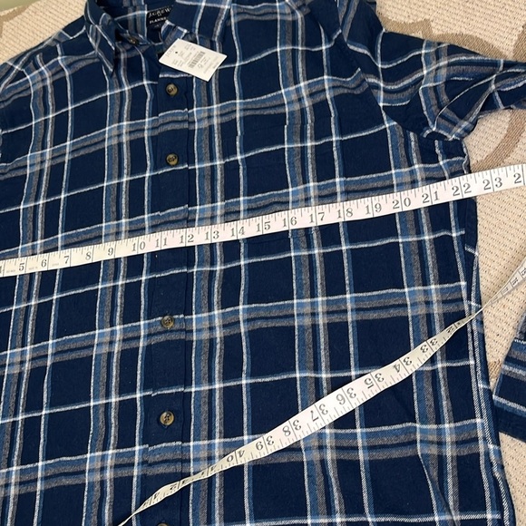 J.Crew Classic fit Flannel button down long sleeve Shirt msrp $89.50 BU178 NWT - Picture 8 of 11